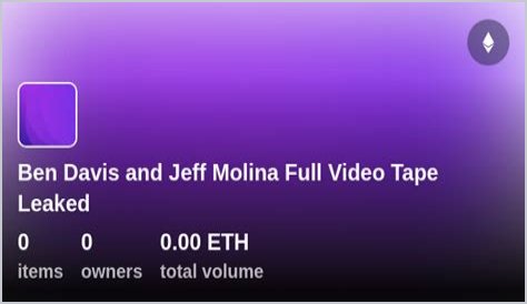 Ben Davis And Jeff Molina